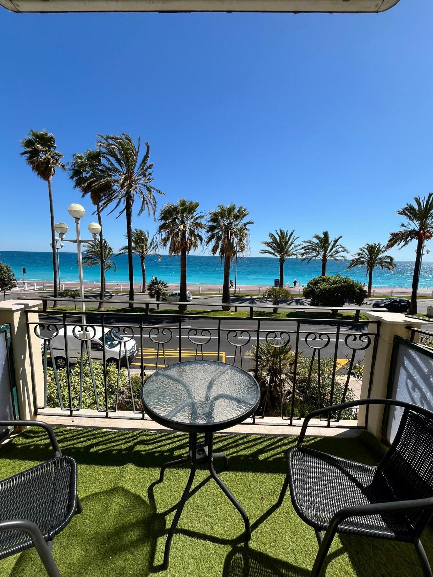 Hotel Flots D'Azur Promenade Des Anglais Niza Exterior foto