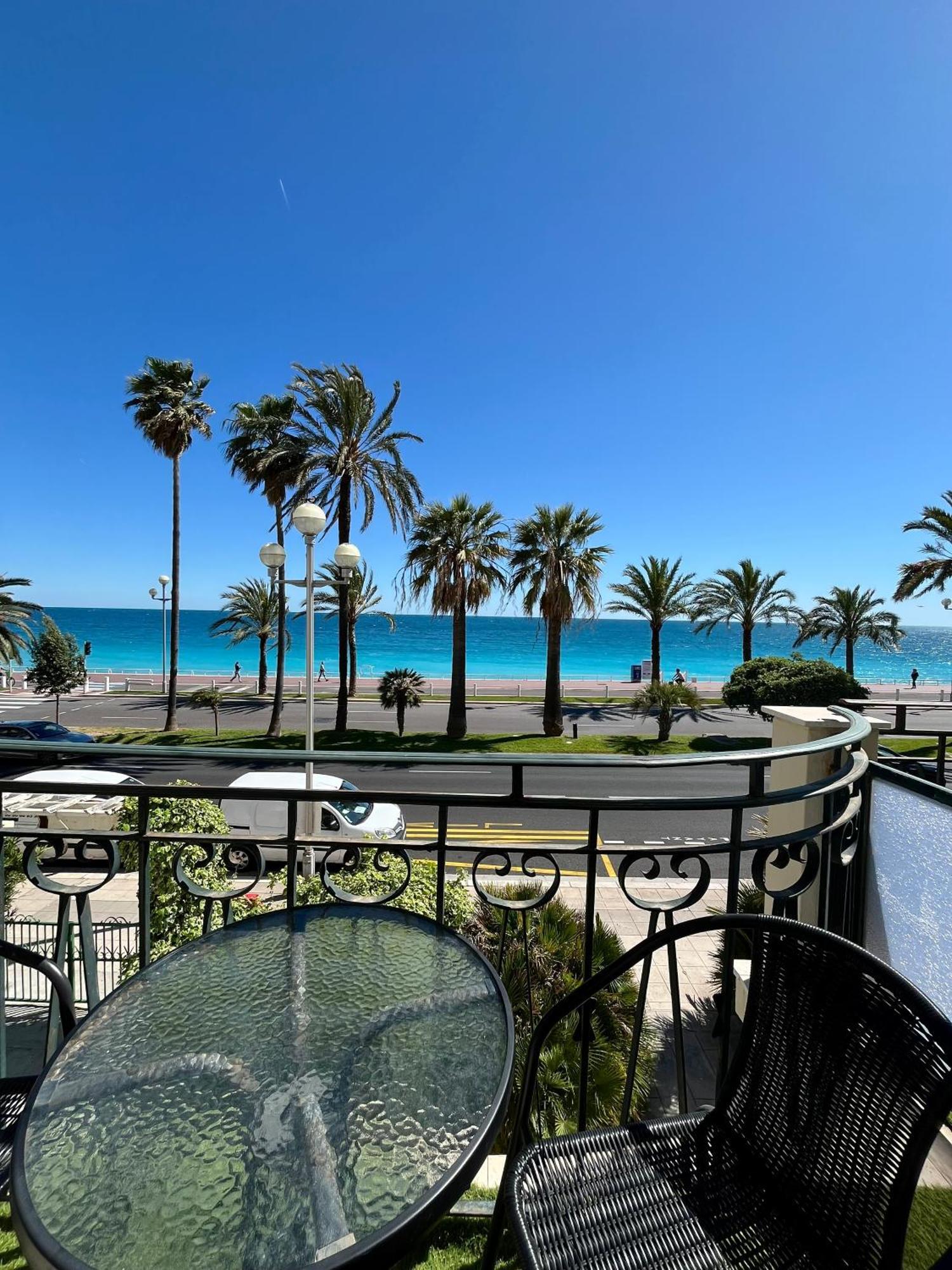 Hotel Flots D'Azur Promenade Des Anglais Niza Exterior foto