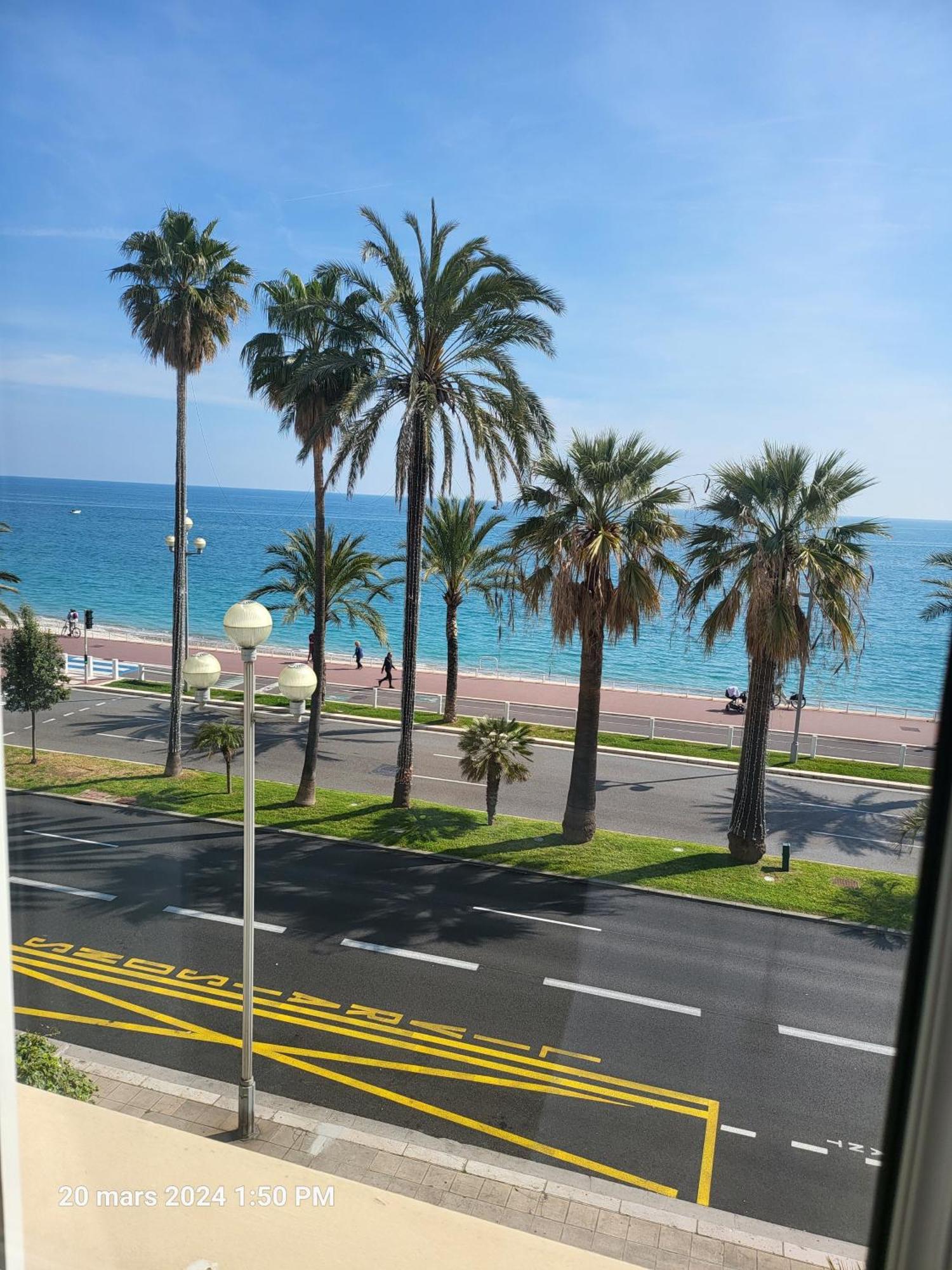Hotel Flots D'Azur Promenade Des Anglais Niza Exterior foto